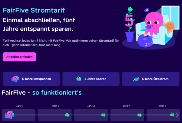 Octopusenergy 5 Jahres Tarif SparDeal