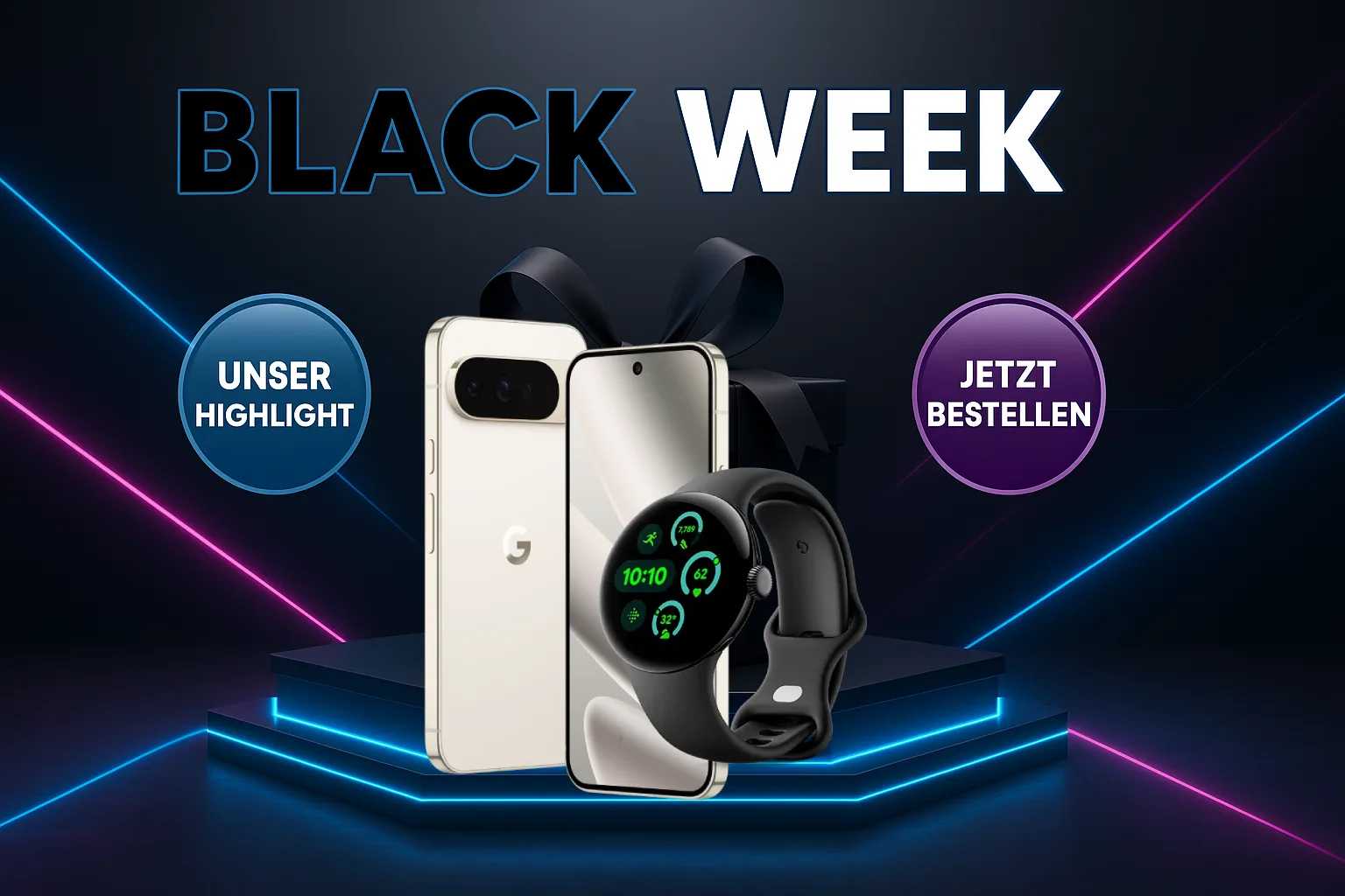Pixel 10 Proxl PixelWatch 3 LTEMediaMarkt Blackweek Deal