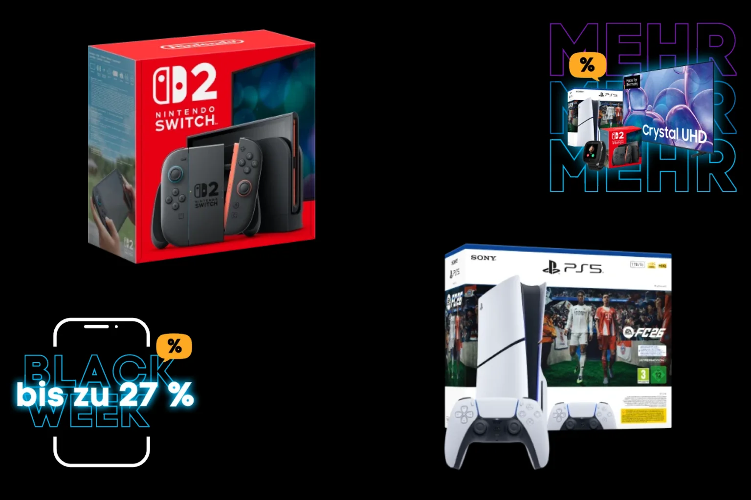 Blau De Black Week Konsolen Deals Mit Vertrag