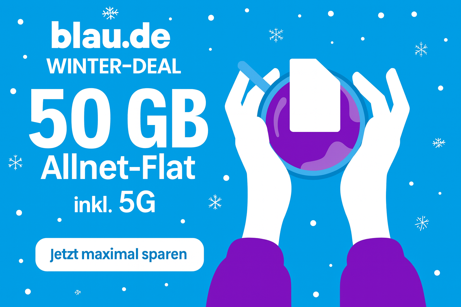 Blau De WinterDeal Simonly