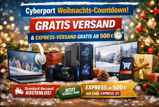 Cyberport Last Minute Shopper Gutschein Kostenloser Versand