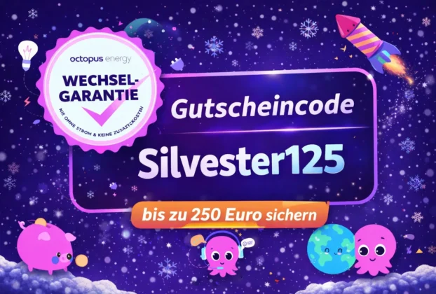 Octopus Energy 125 Eurogutschein Bis Zu 250 Eurogutschein Silvester 125 Code