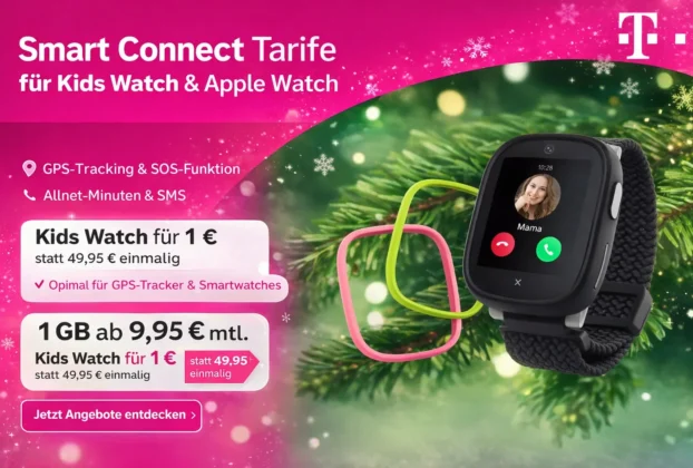 Telekom Kidswatch Apple Watch Smart Connect Tarife WeihnachtsAktion