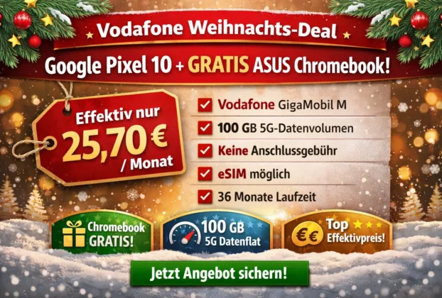 Vodafone Pixel 10 Bundle Mit Chromebook