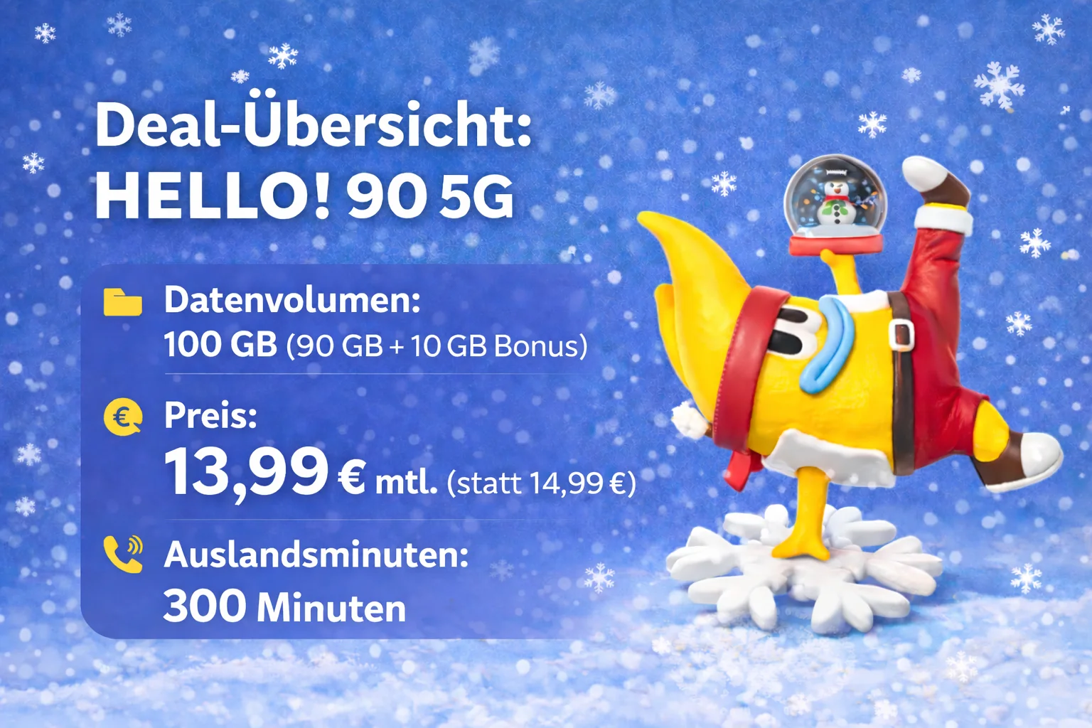Lebara WinterAktion 100 Gb 1399 Euro Auch Als Flex