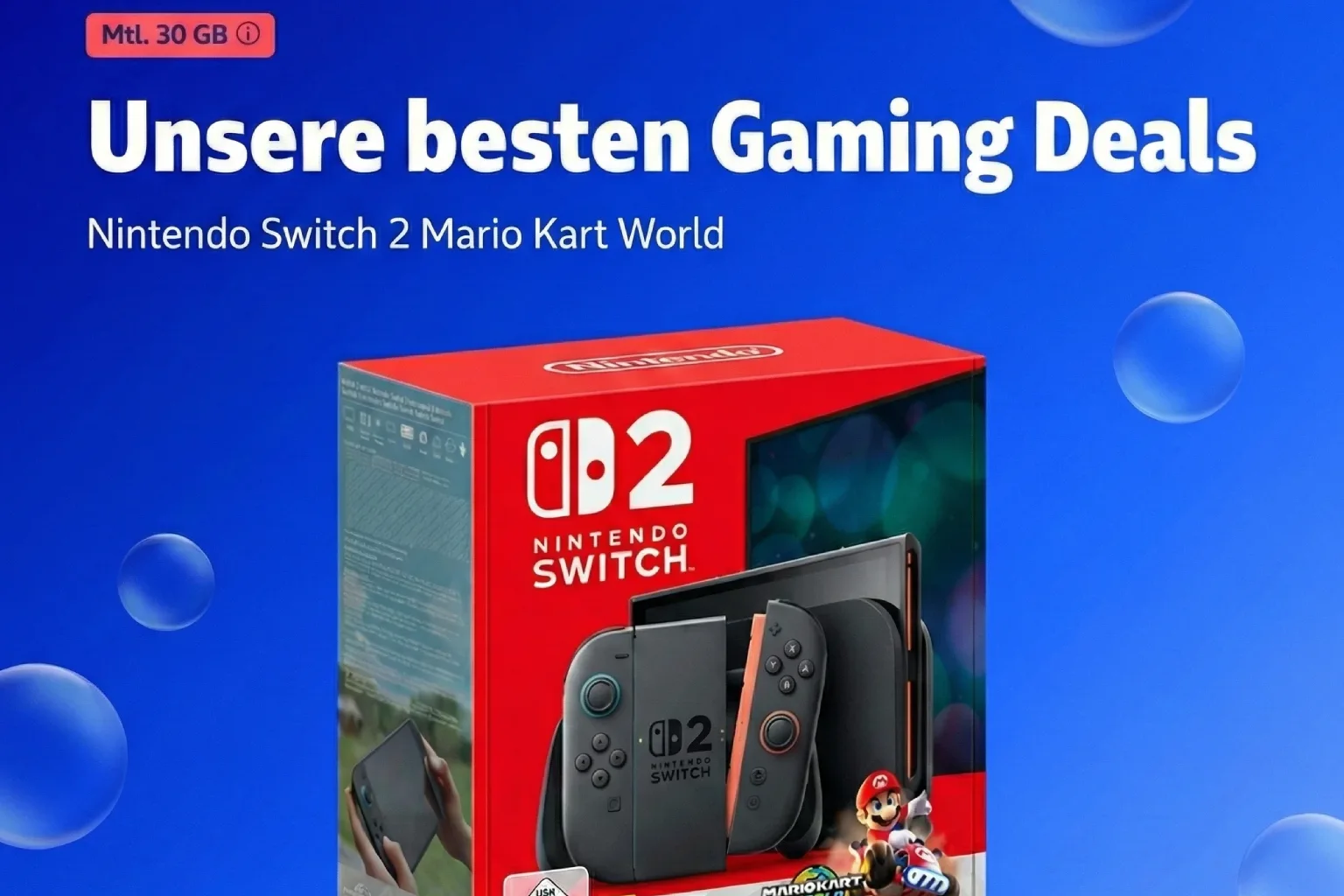 Mario Kart Gaming Deal O 2 Mit Vertrag