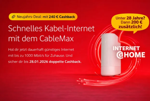 Vodafone Cable Max 240 Euro Cashback 200 Euro Bestchoice