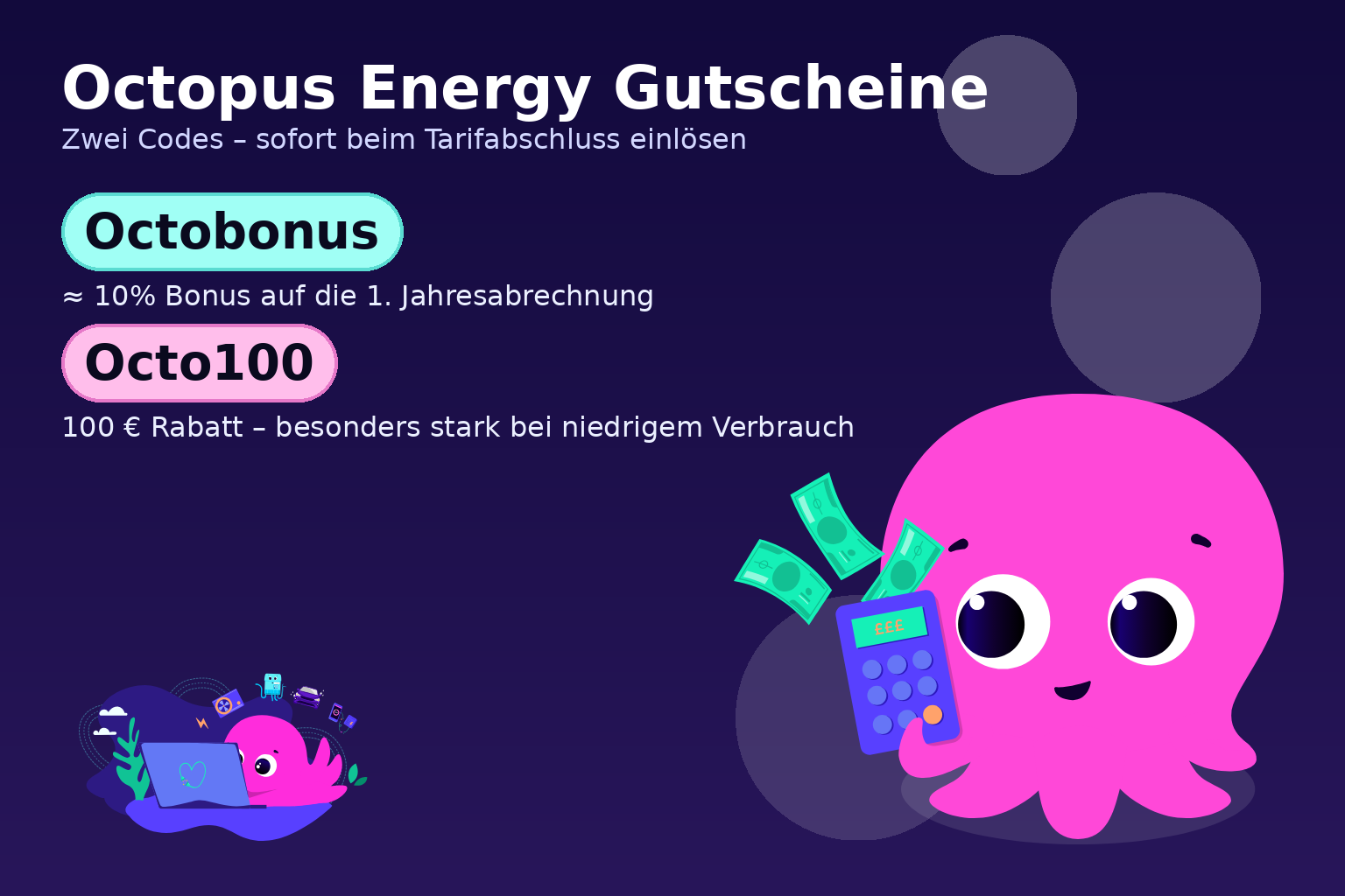 Octopus Gutscheine Ad No Badge