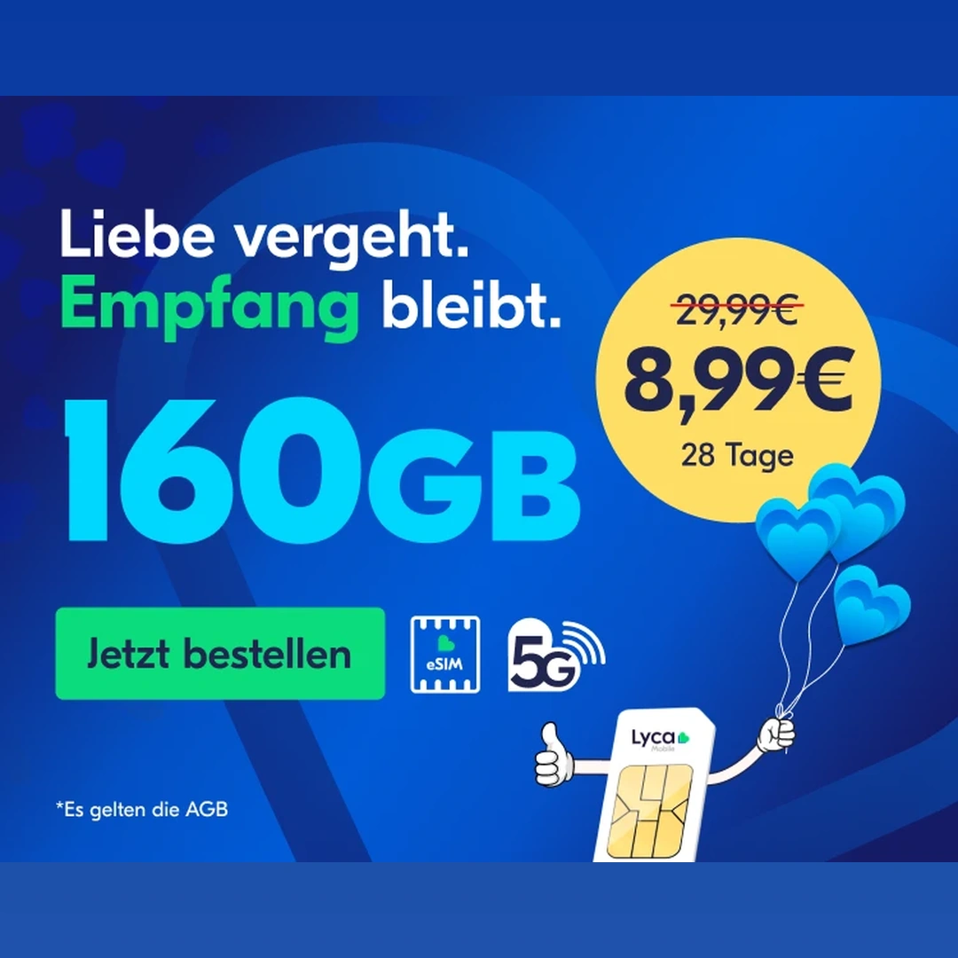 Lyca Valentinstags Aktion