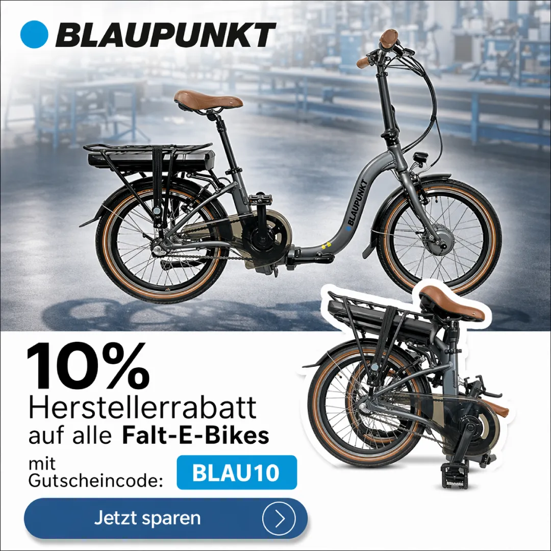 Blaupunkt Falt E Bike 10 Prozent Rabatt Vergleichsratgeber