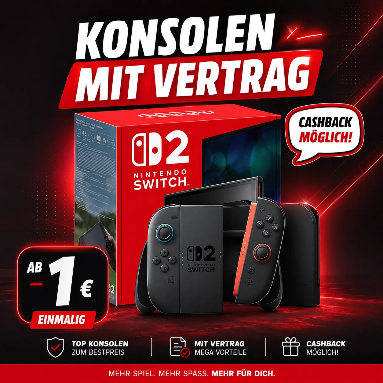 Nintendo Switch 2 Mit Handy Vertrag Bundle Deals