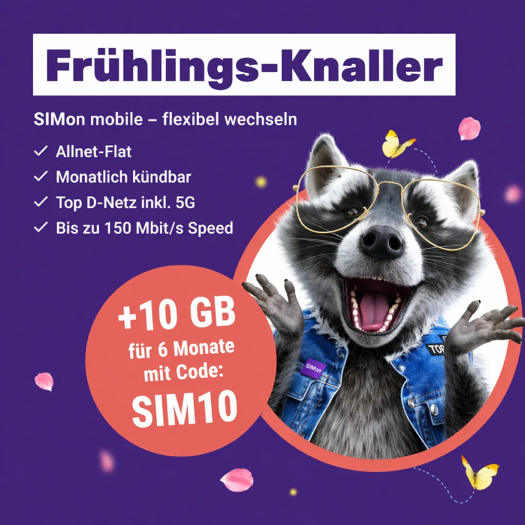 Simon Mobile Gutscheincode Sim 10 Aktion