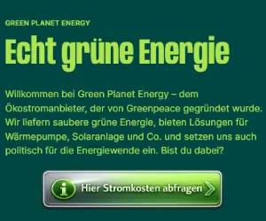 Green Planet Energy Banner Mobile 300x250