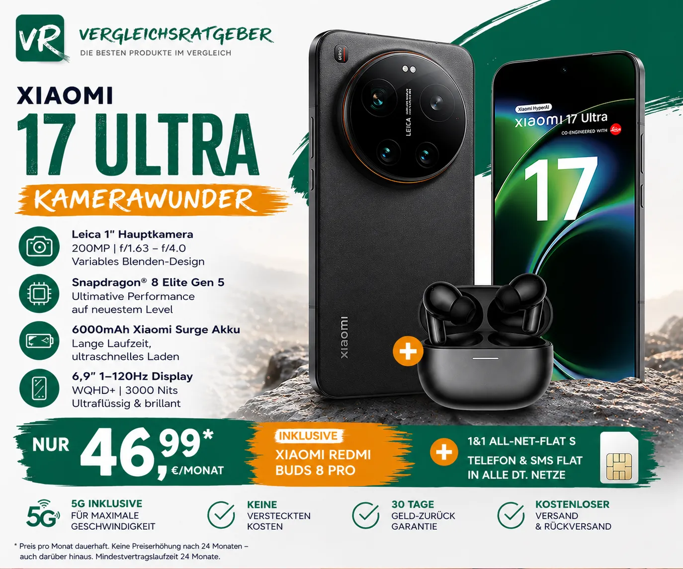 1&1 Xiaomi 17 Ultra Banner Mobile 300x250