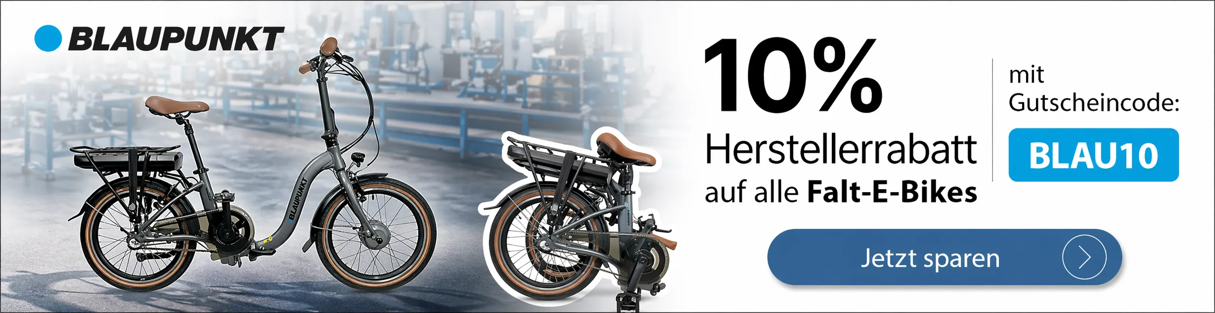 Blaupunkt E-Bike Frühjahrsaktion Banner Desktop 970x250