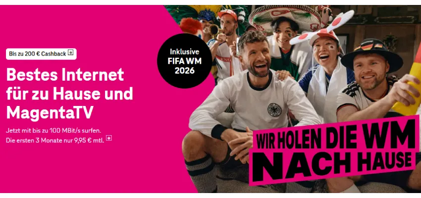 Telekom DSL 100 + MagentaTV: 430 € Vorteil inkl. 30 Euro Gutschein