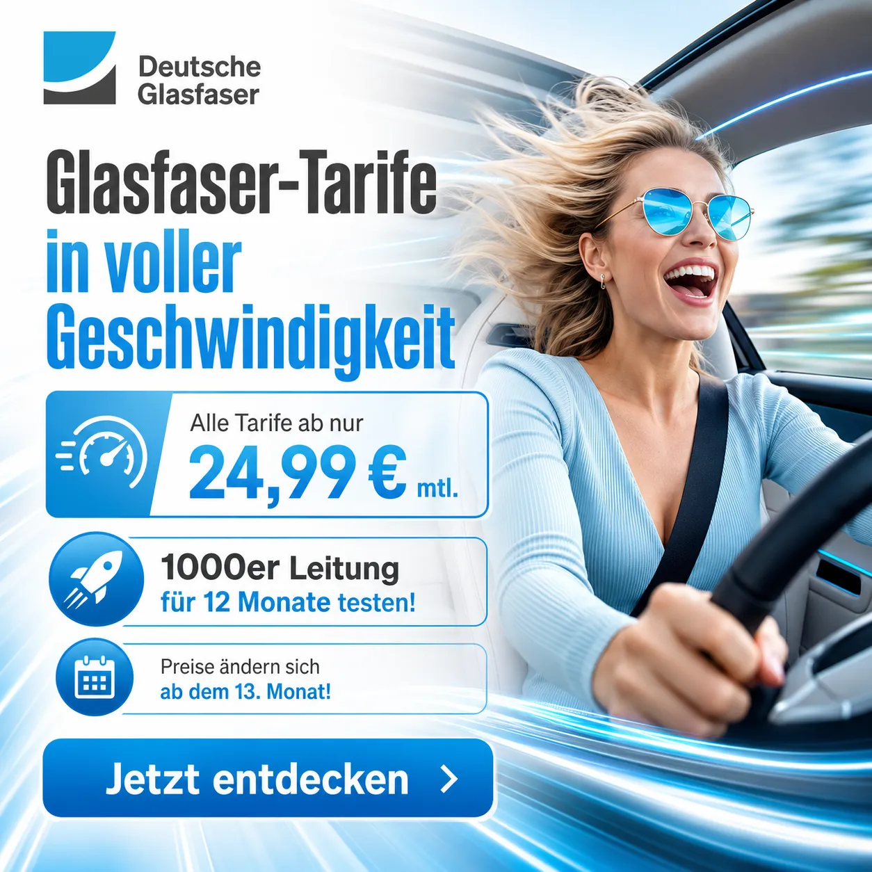 Deutsche Glasfaser Tarife 12 Monate 1000 Er Leitung Testen