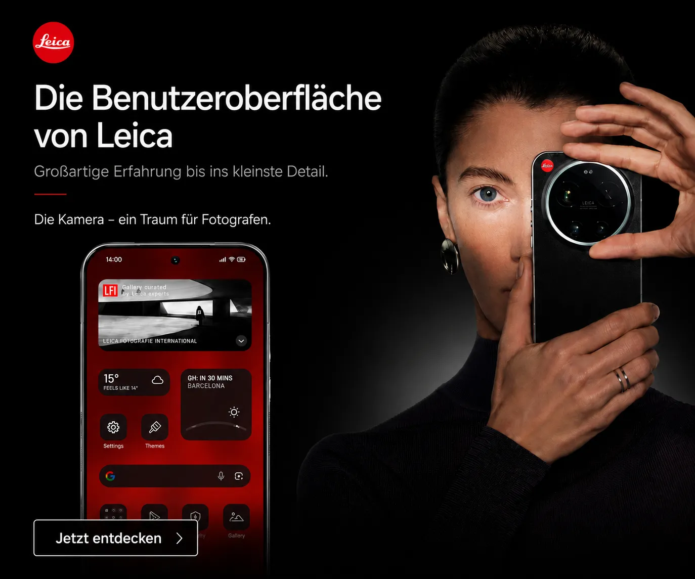 Leica Leitzphone powered by Xiaomi Kamera Smartphone Banner Mobile 300x250