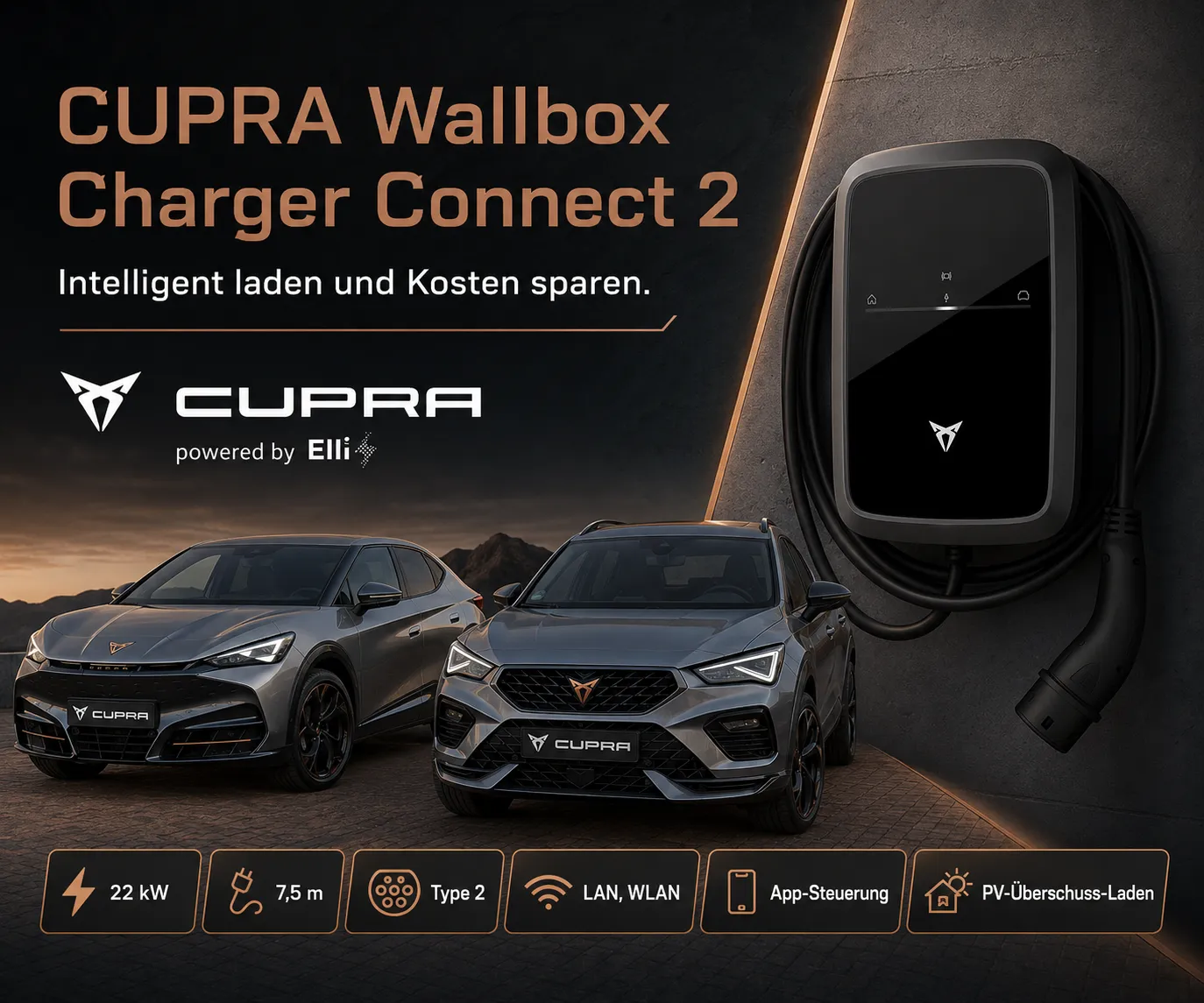 CUPRA Charger 2 Wallbox Mobile Banner 300x250