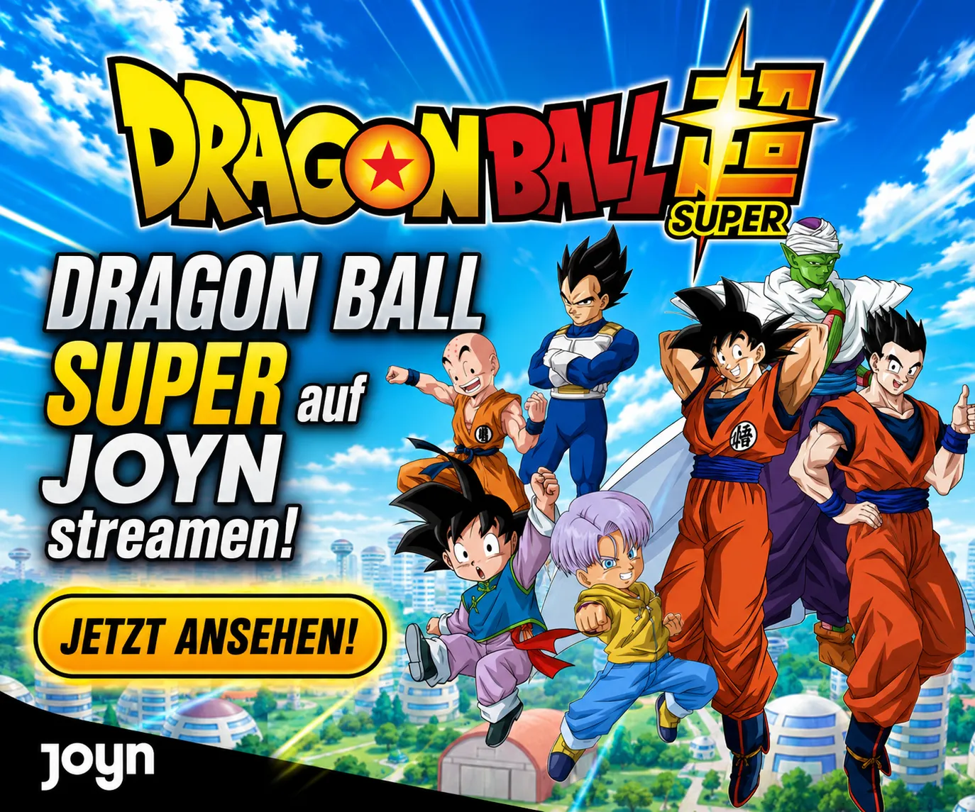 Dragon Ball Super kostenlos bei JOYN streamen