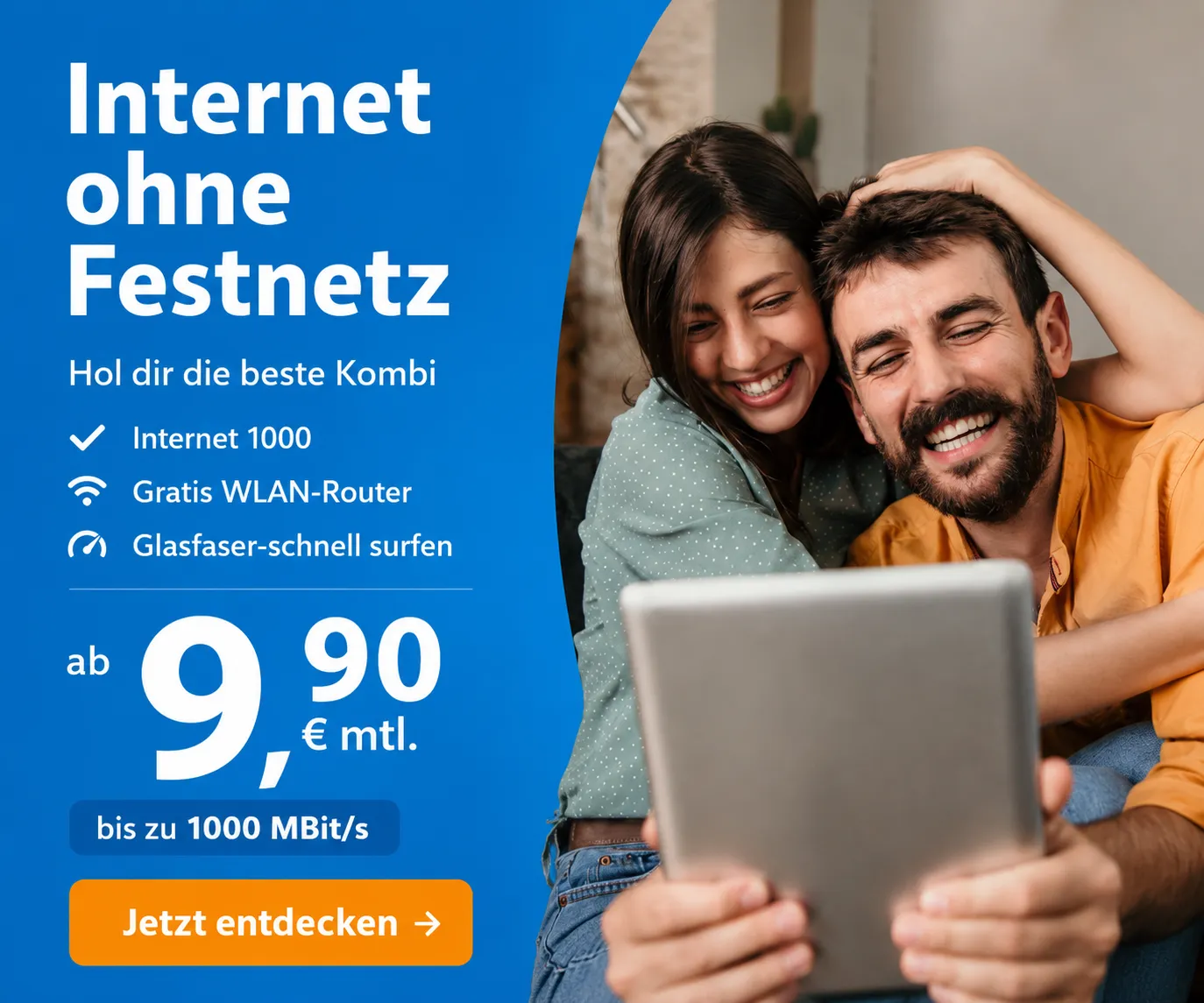 M-net Glasfaser Tarife Banner Mobile 300x250