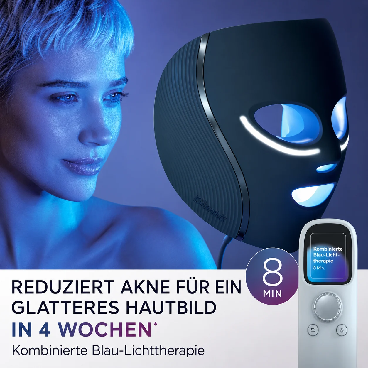 Shark Cryoglow Led Maske + Kühlung Der Augenpartie