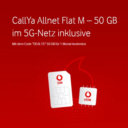 Vodafone CallYa 1 Monat Kostenlos