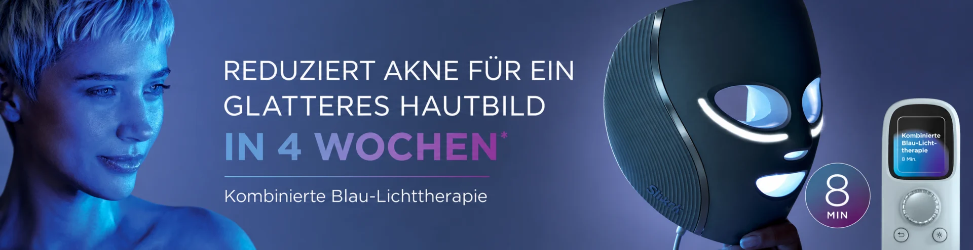 Shark CryoGlow LED-Maske mit Kühlung der Augenpartie Deal