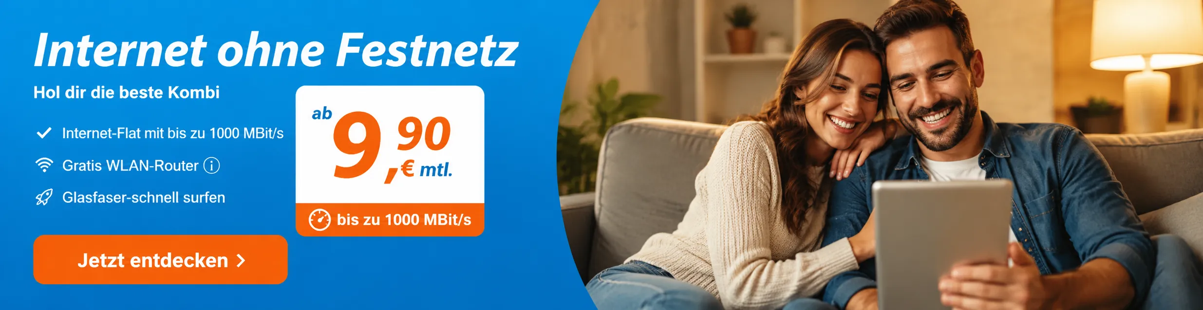 M-net Glasfaser Tarife Banner Desktop 970x250