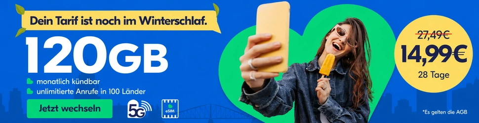 Lycamobile 120 GB für 14,99 Euro im International Plus L Boost Tarif