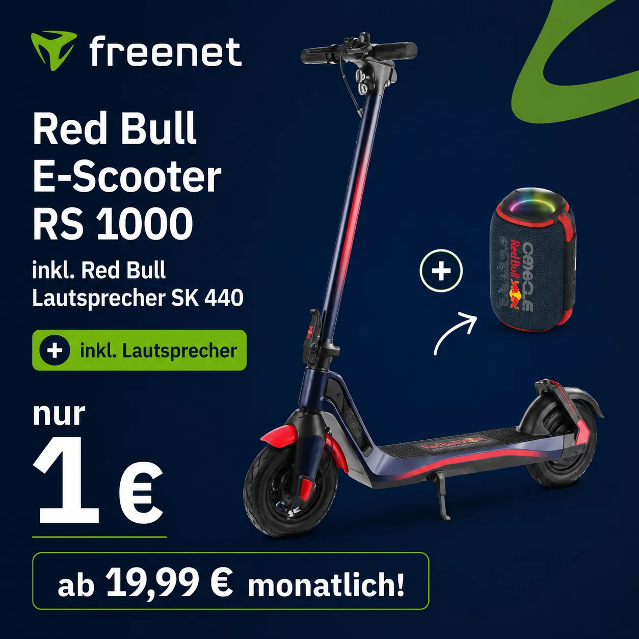 freenet Escooter Deal Unter 20 Euro