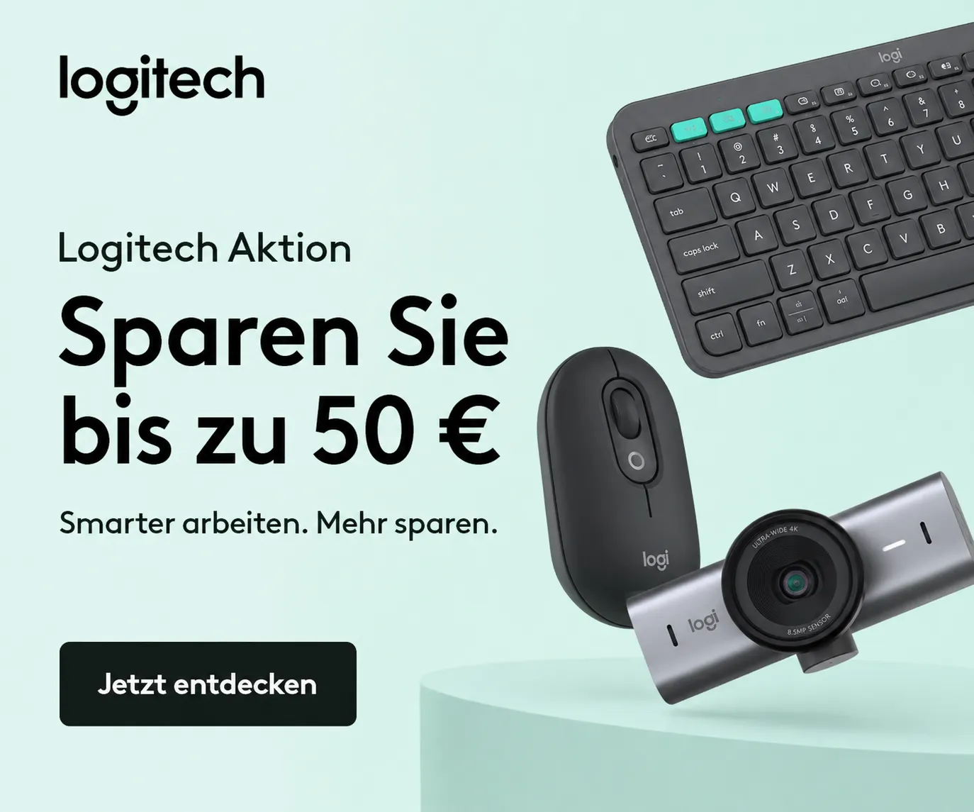 Logitech Deals: Bis zu 50 Euro sparen