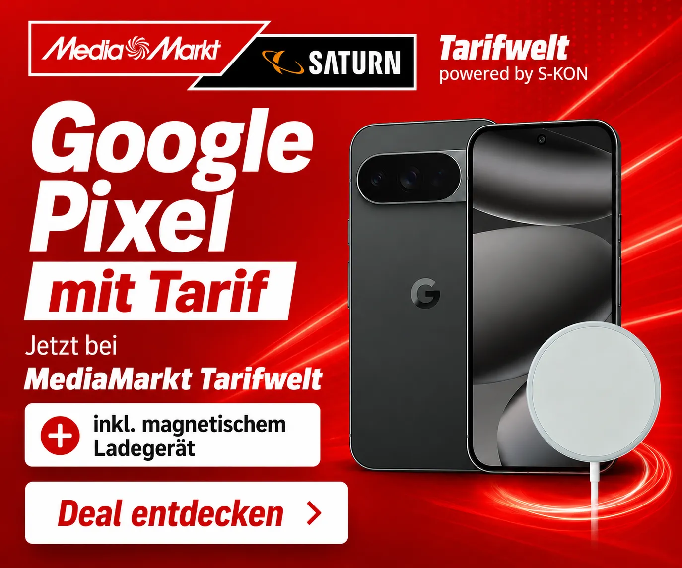 Google Pixel 10 Pro mit Vertrag für 24,98 Euro monatlich