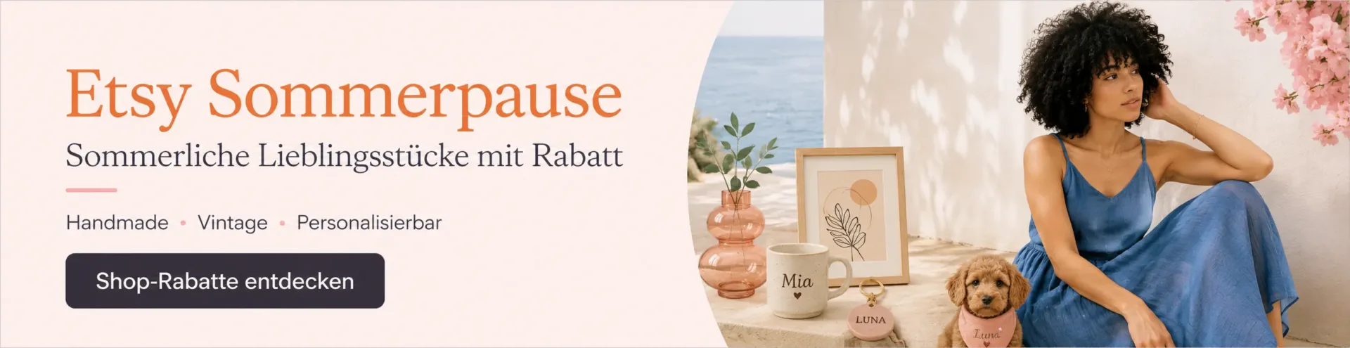 Etsy Sommerpause Shopping: Sommermode, Kleider, Deko und Geschenke entdecken