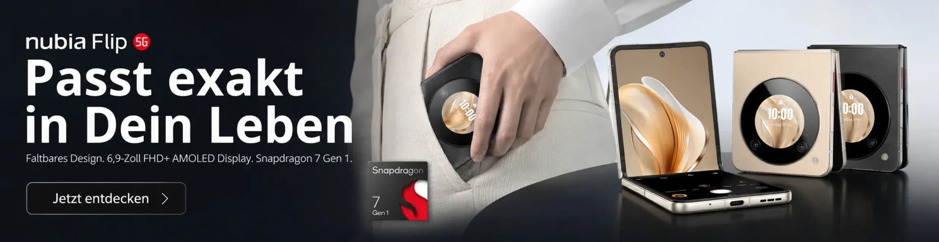 Nubia Flip 5G bei Kaufland bestellen zum Deal-Preis
