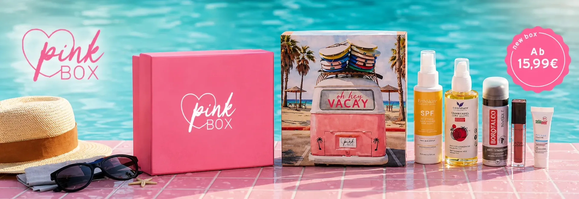 Pink Box Oh hey Vacay mit 10 Prozent Gutschein Vergleichsratgeber10