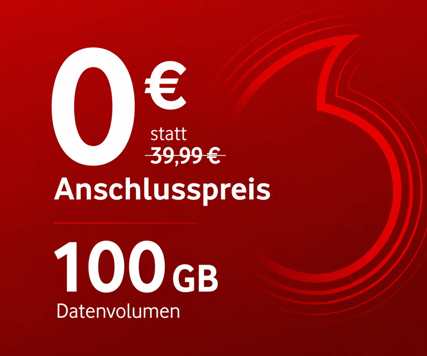 Vodafone SIM-only Tarife ab 22,45 Euro mit 5G