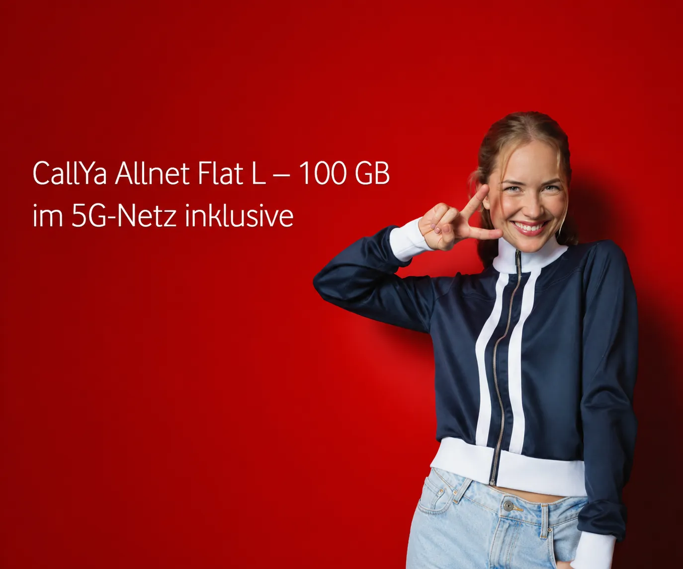 Vodafone CallYa 100 GB Prepaid für 19,99 Euro