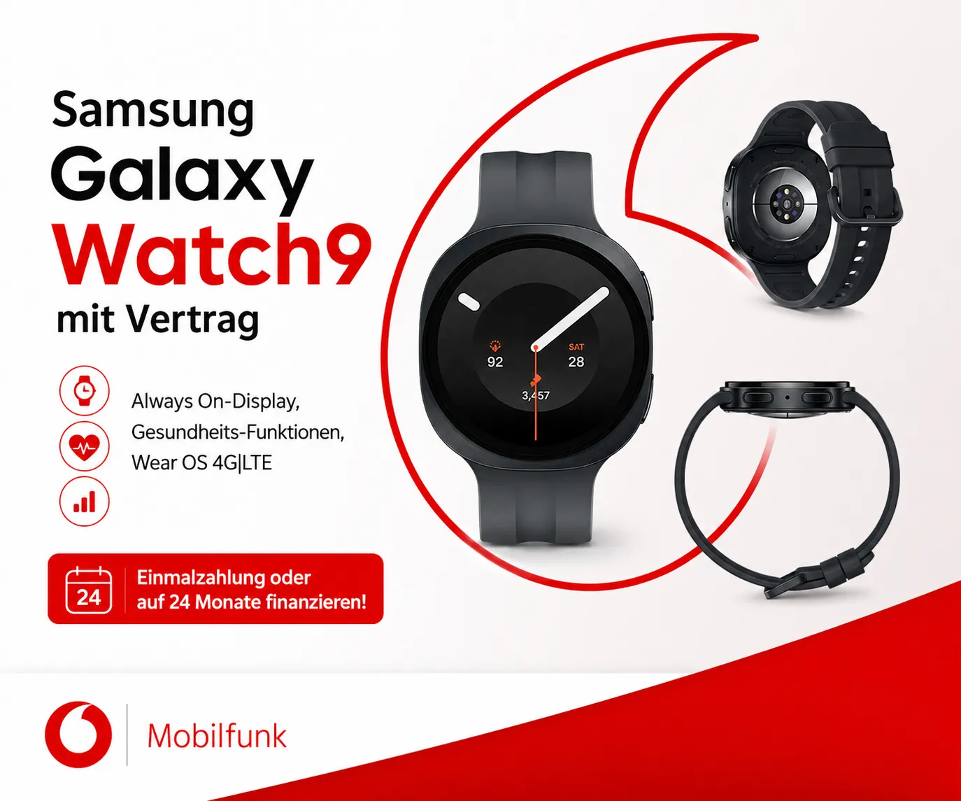 Galaxy Watch9 LTE mit Vodafone