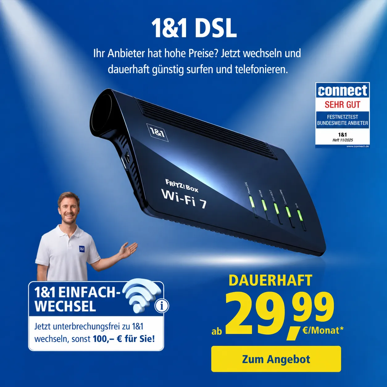 1 Und 1 DSL Ab Nur 29 99 Euro Mtl