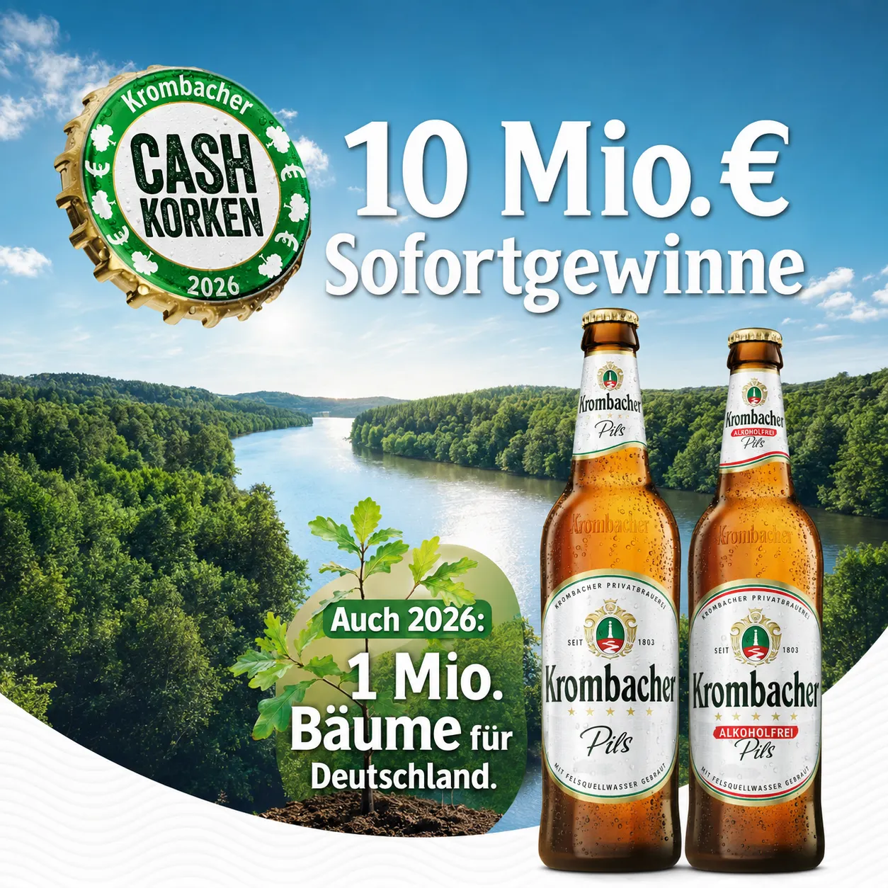 Krombacher Gewinnspiel 10 Mio Gewinn Mitmachen Und Gewinnen