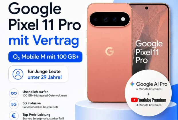 o2 Google Pixel 11 Pro Mit Vertrag Junge Leute Rabatt