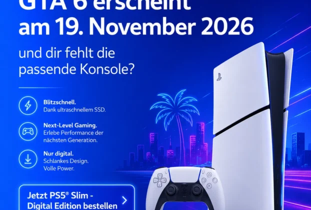 Ps 5 Slim Digital Fuer Gta 6 Bei o2 Mit Vertrag Bestellen