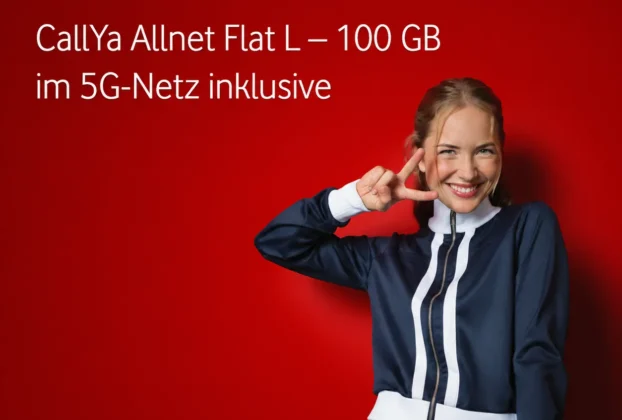 Vodafone CallYa L Mit 100 Gb Datenvolumen Jetzt Sichern