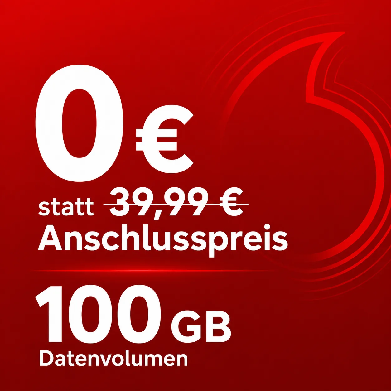 Vodafone Simonly Rabatt Keine Anschlussgebuehr Vodafone Original Deal
