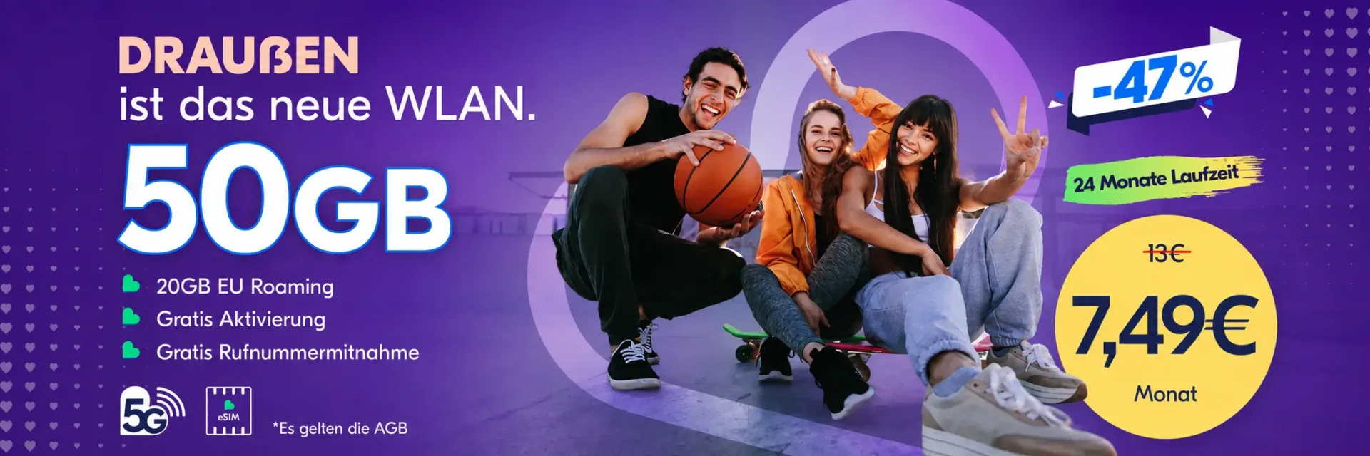 Lyca Mobile Rabattaktion mit günstigen Prepaid- und Vertragstarifen