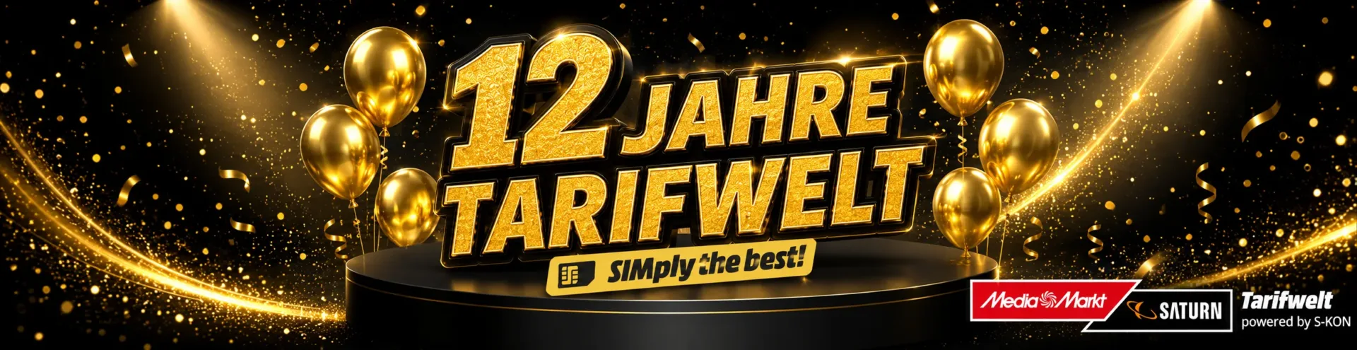 MediaMarkt Tarifwelt 12 Jahre Geburtstagsaktion mit Smartphone-Bundles