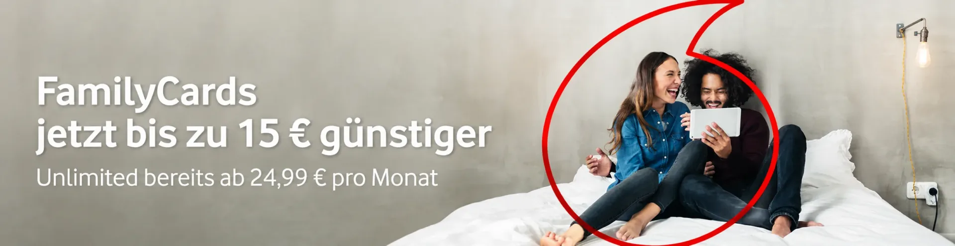 Vodafone FamilyCard Aktion mit Zusatzkarten und Rabatten