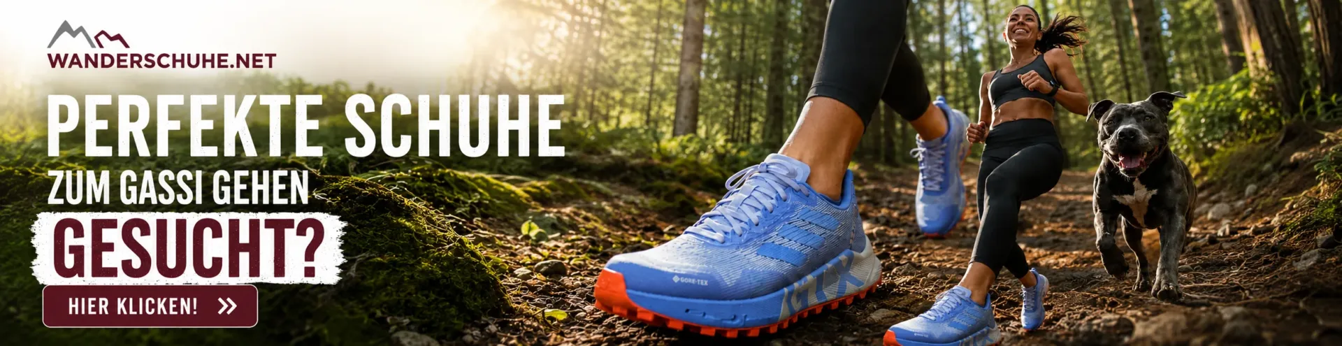 Wanderschuhe.net Schuhe für Spaziergänge mit Hund und Outdoor-Alltag
