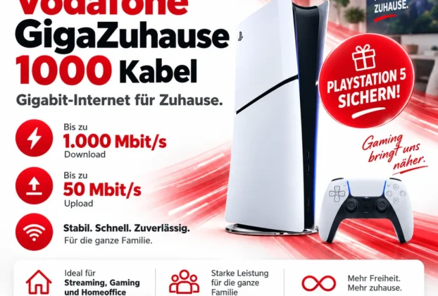 1000 Mbits Vodafone Kabel 1000 Inkl Playstation 5 Gta 6 Konsole Mit Vertrag Starmobile